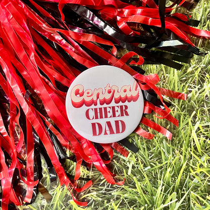 Central Retro Cheer Parent Button