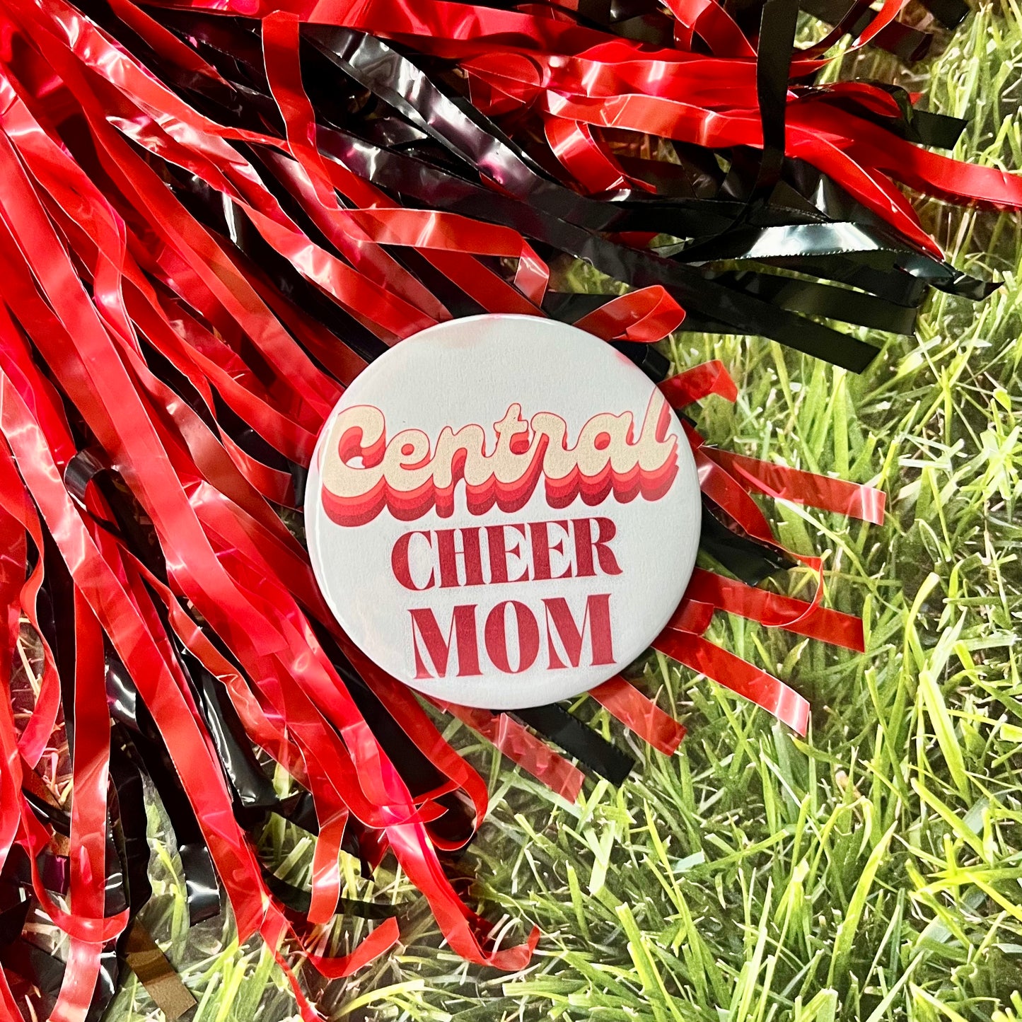 Central Retro Cheer Parent Button