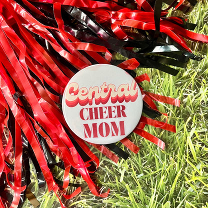 Central Retro Cheer Parent Button