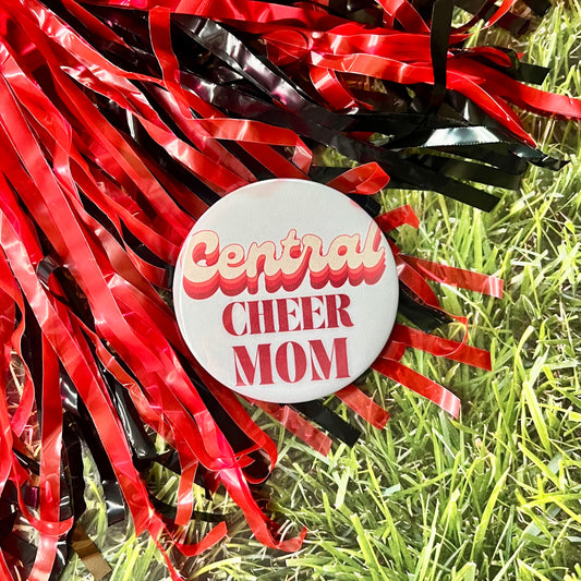 Central Retro Cheer Parent Button