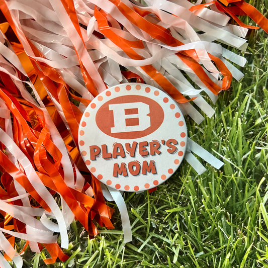 Custom Brooks Logo Player's Parents Button