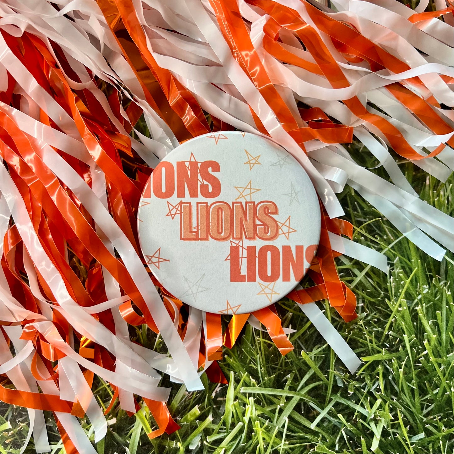 Lions Lions Lions Star Button