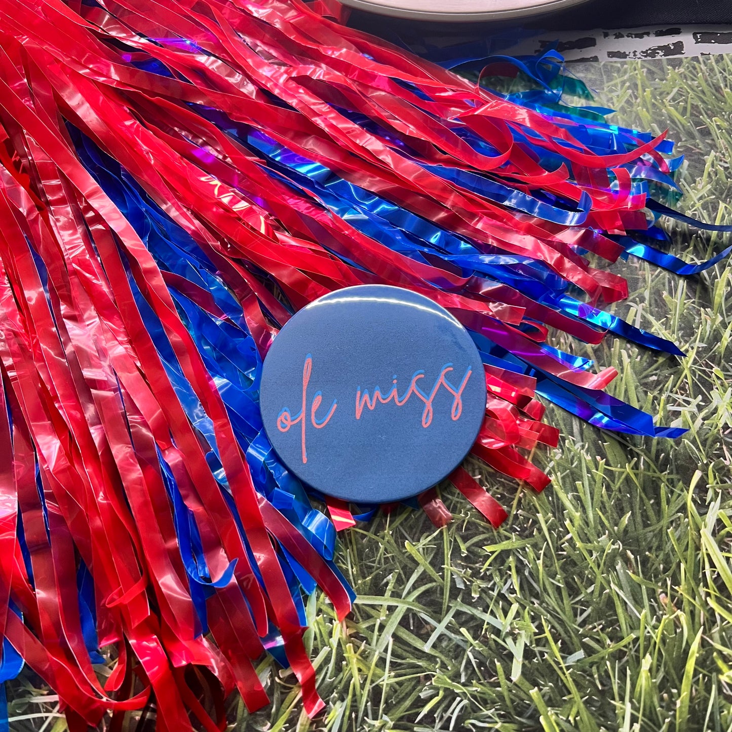 Ole Miss Script Button