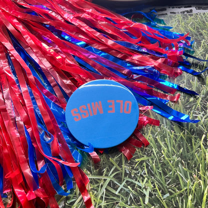 Ole Miss Upside Down Button