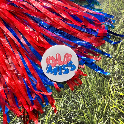 Ole Miss Bubble Button