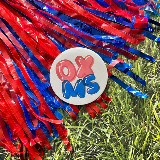 Ole Miss Bubble Button