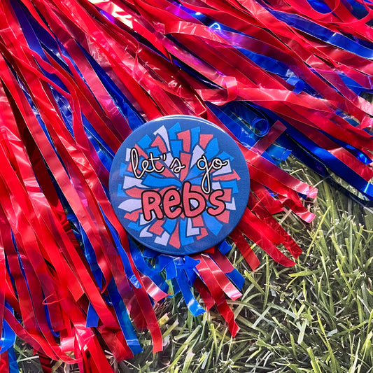 Let's Go Rebs Button