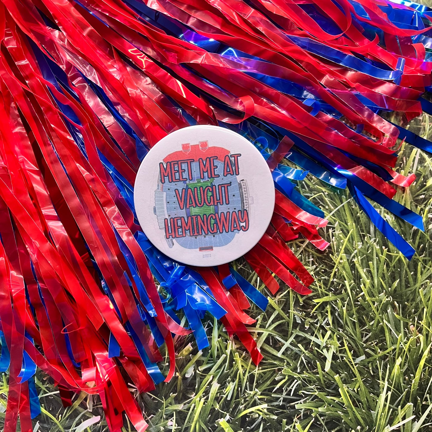 Meet me at Vaught Hemingway Button