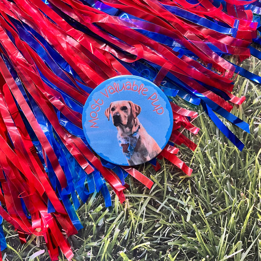 Most Valuable Pup Button