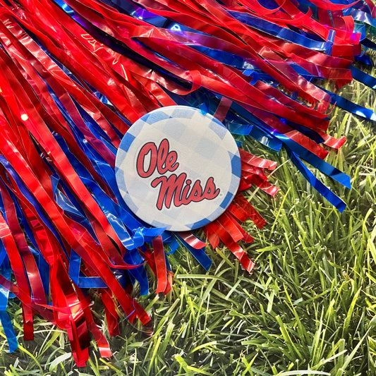 Ole Miss Logo Button