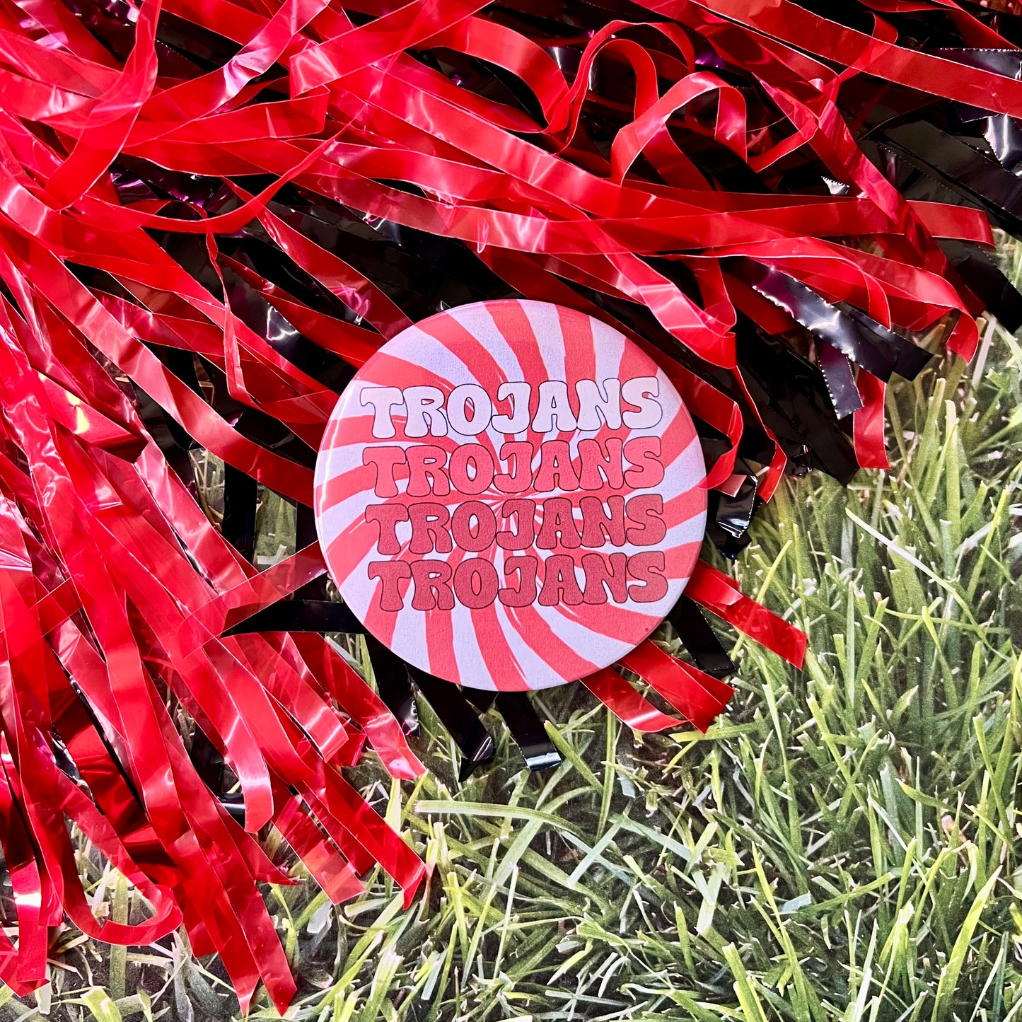 Trojans Multi Swirl Button