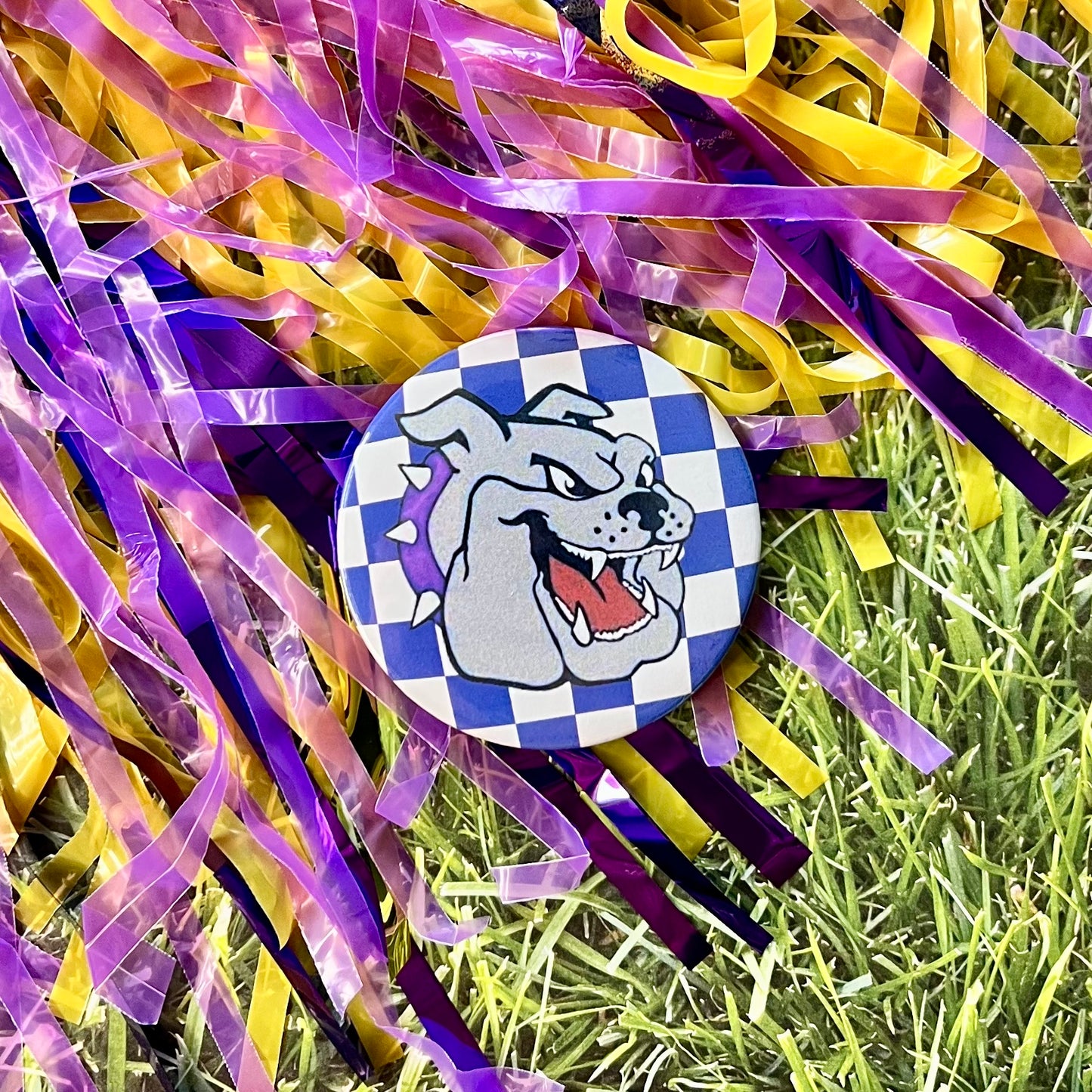 Bulldogs Logo Button