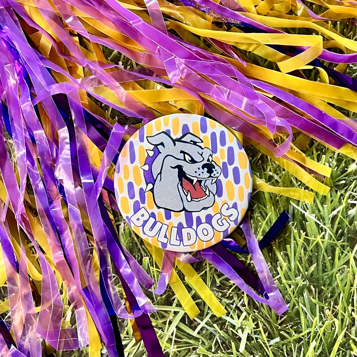 Bulldogs Logo Button