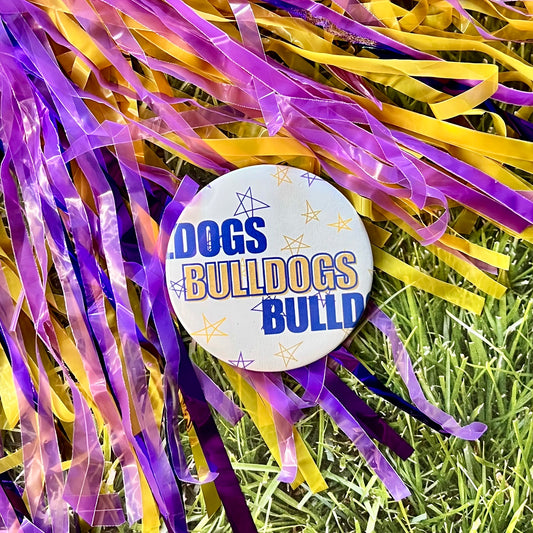 Bulldogs Bulldogs Bulldogs Button
