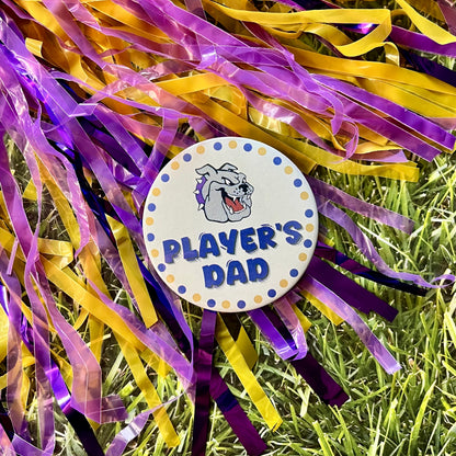 Custom Sheffield Logo Player's Parents Button