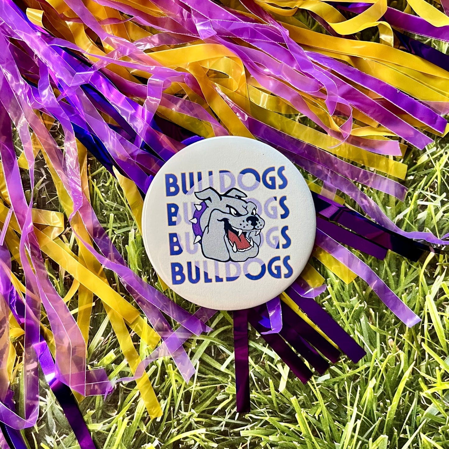 Bulldogs Logo Button
