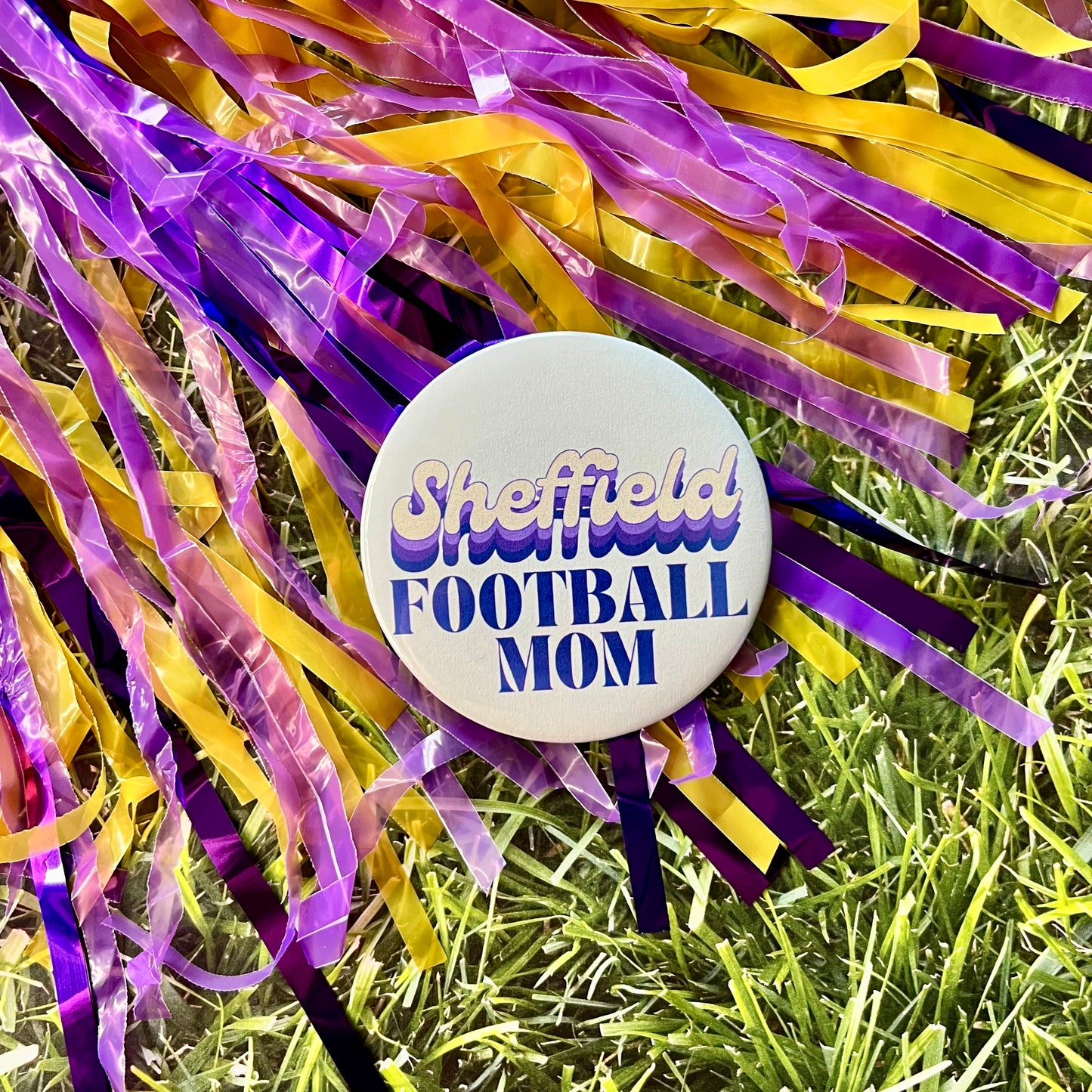 Sheffield Retro Football Parent Button