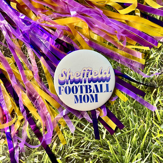 Sheffield Retro Football Parent Button