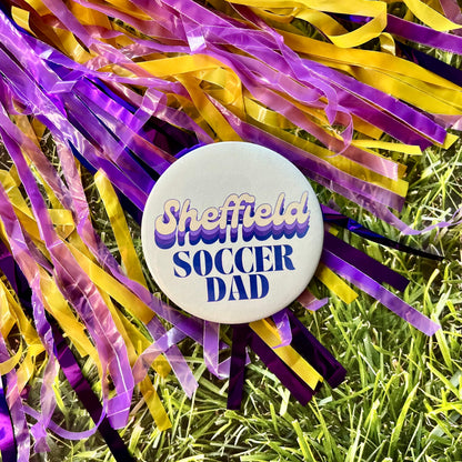 Sheffield Retro Soccer Parent Button