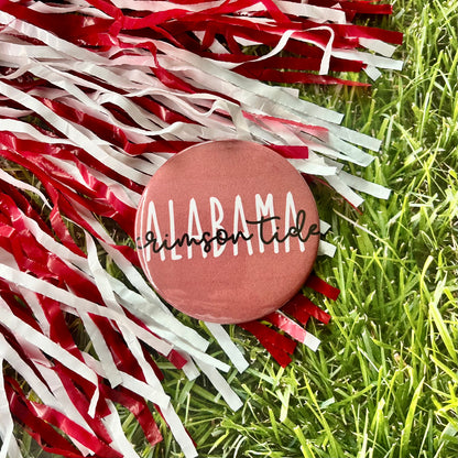 Alabama Crimson Tide Button