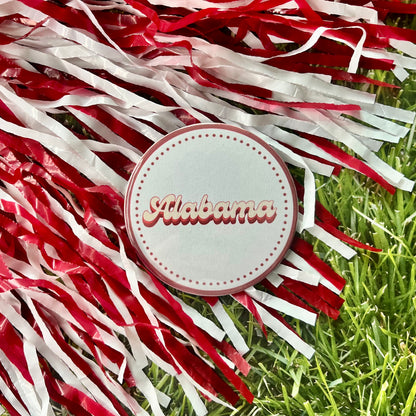 Alabama Script Button