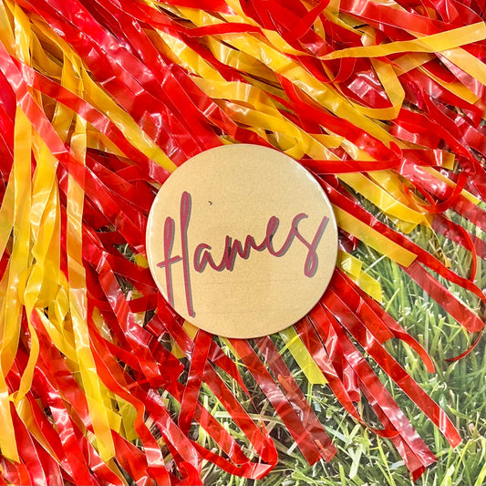 Flames Script Button