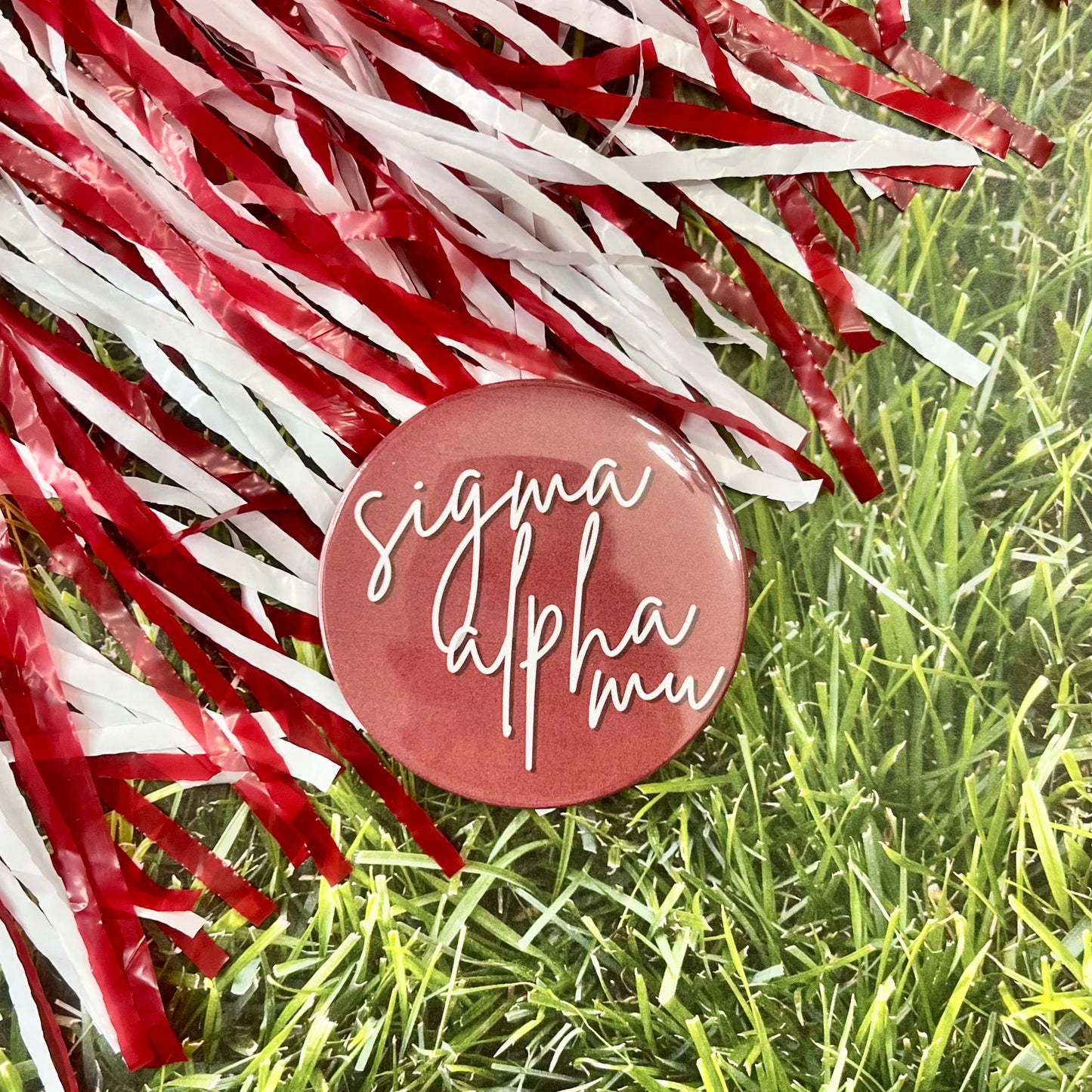 Sigma Alpha Mu Script Button