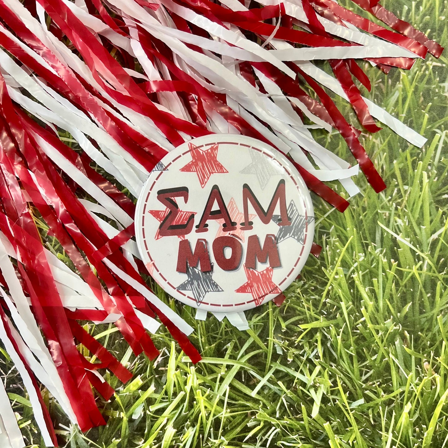 Sigma Alpha Mu Parents Star Button