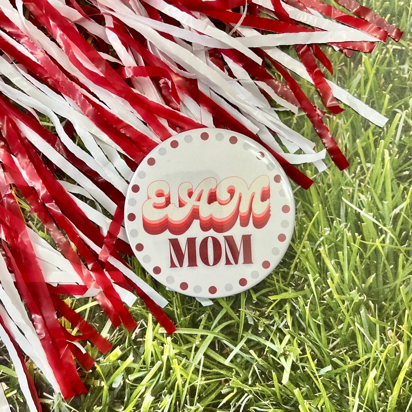 Sigma Alpha Mu Parents Retro Button