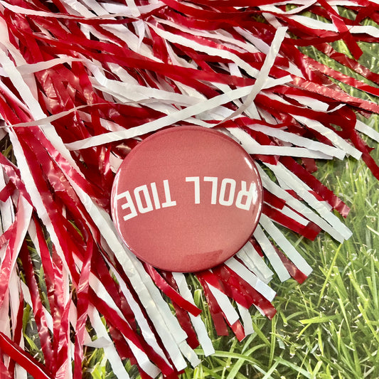 Roll Tide Upside Down Button