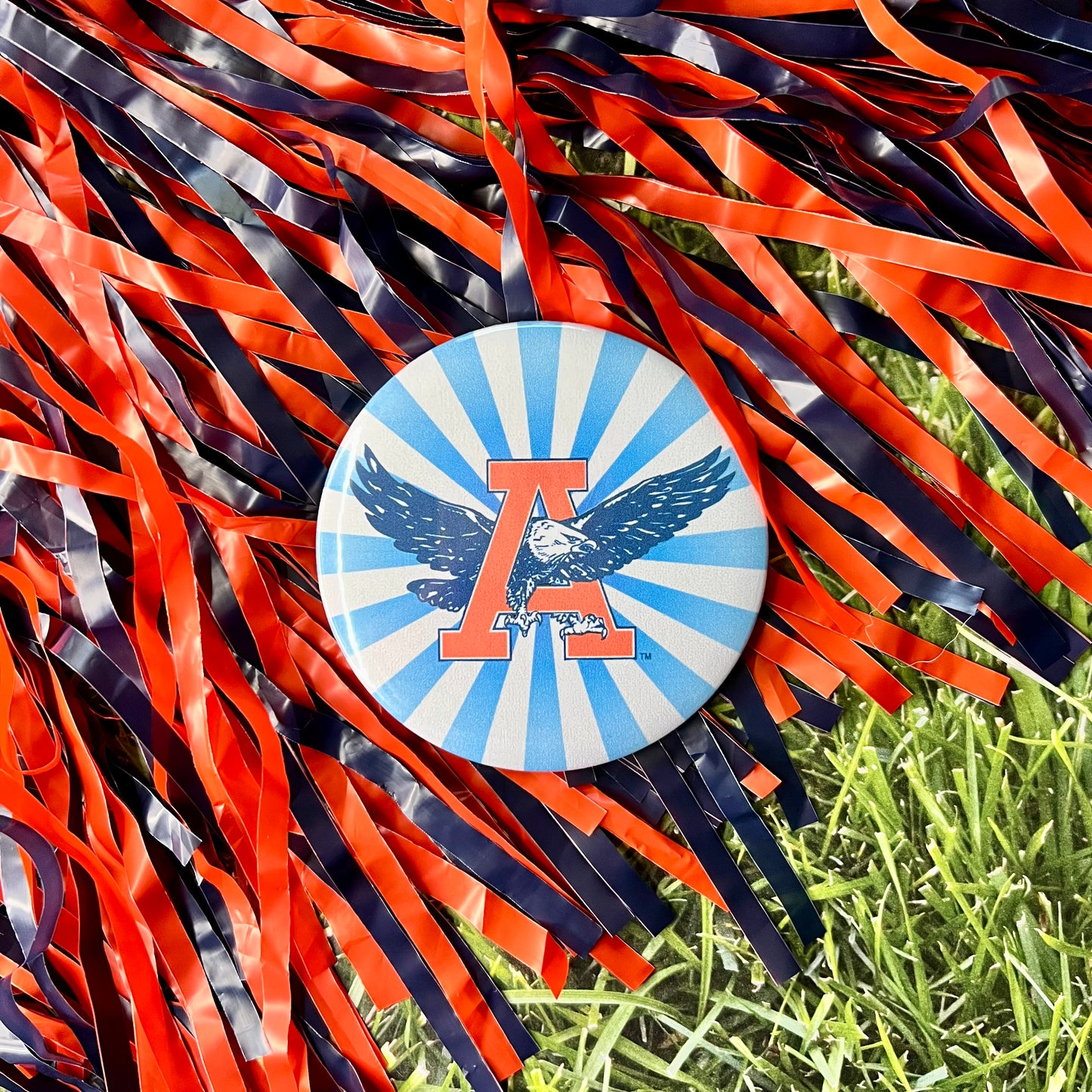 Vintage Auburn Logo Button