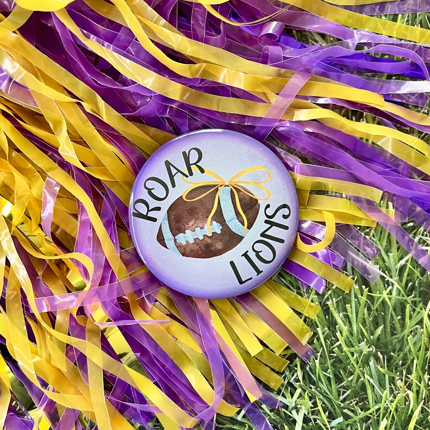 Roar Lions Glow Button