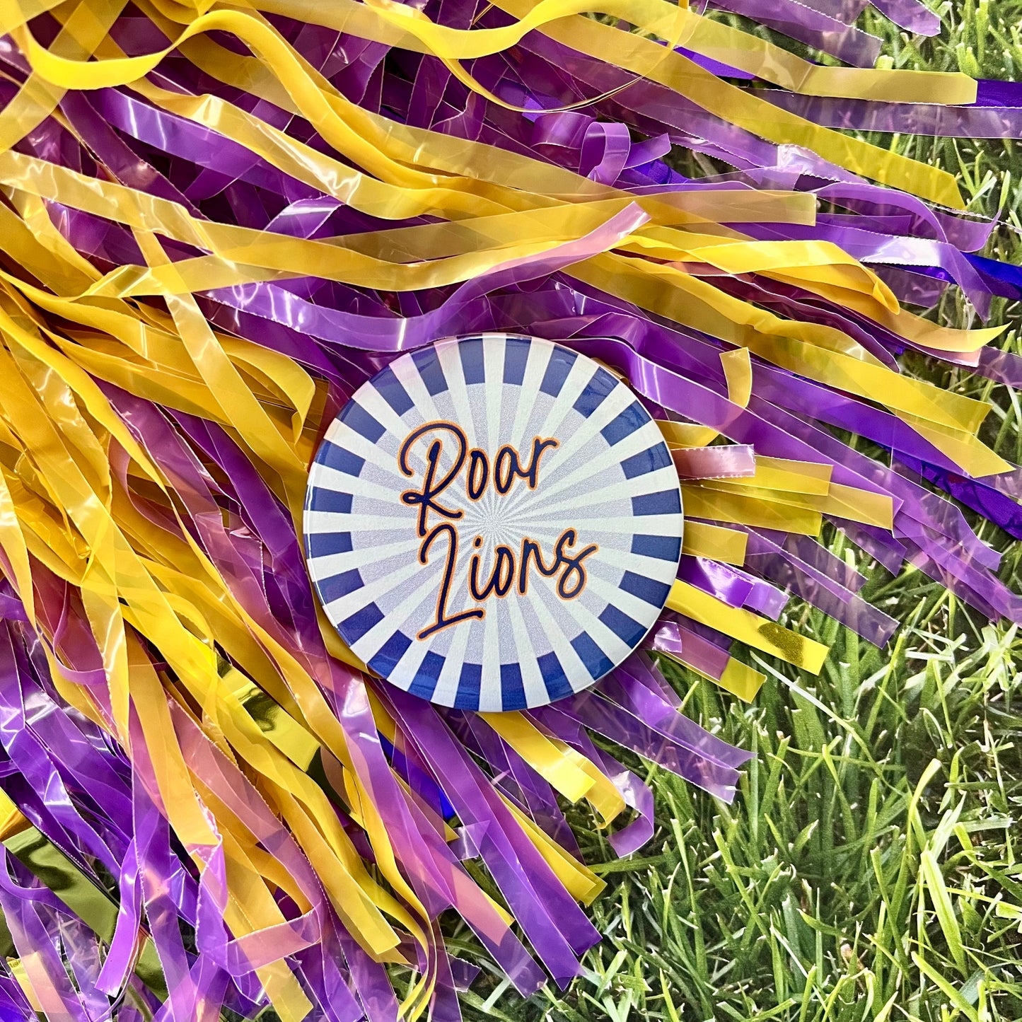 Roar Lions Starburst Button