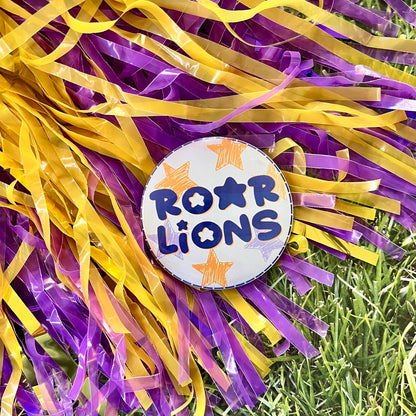 Roar Lions Star Button